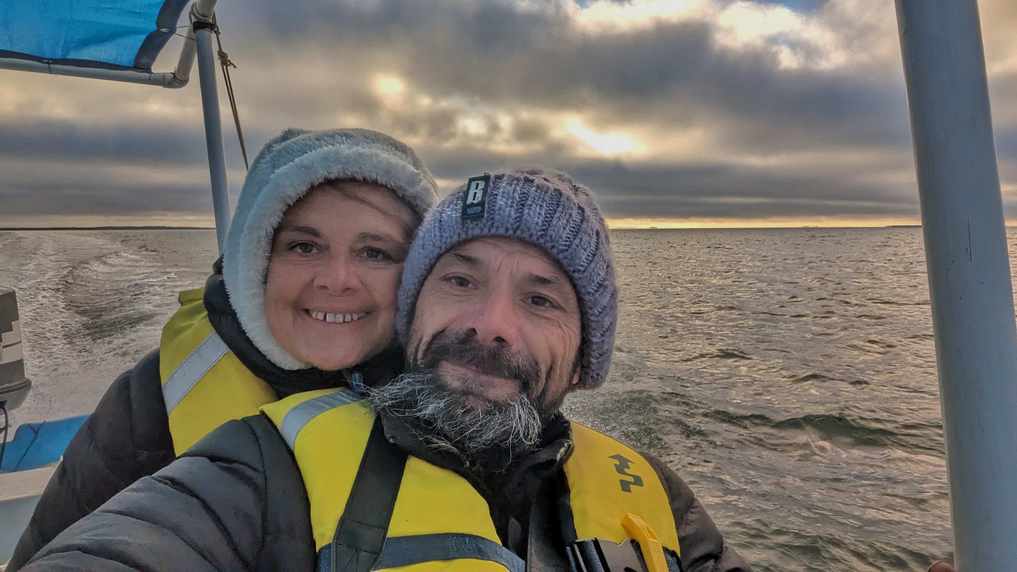 Isa et Manu en sortie baleines